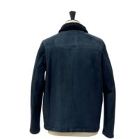 SHEEPSKIN JACKET BENNETT NAVY TT (2) Sheepskin Jacket Bennett in Navy by Owen Barry