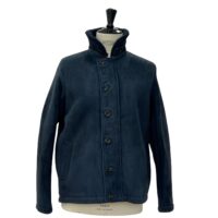 SHEEPSKIN JACKET BENNETT NAVY TT (7) Sheepskin Jacket Bennett in Navy by Owen Barry