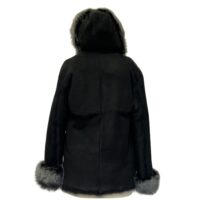 SHEEPSKIN JACKET EDIRA BLACK TOSCANA (3) Sheepskin Toscana Jacket Black Briza by Owen Barry