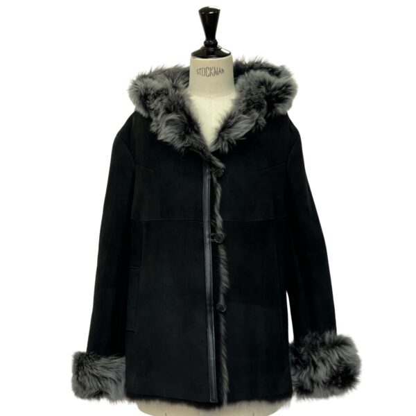 Sheepskin Toscana Jacket Black Briza by Owen Barry