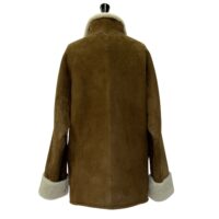 SHEEPSKIN JACKET FINN ADAPT FINLEY MOJABE (5) Sheepskin Jacket Finn in Mojabe Taupe white wool by Owen Barry