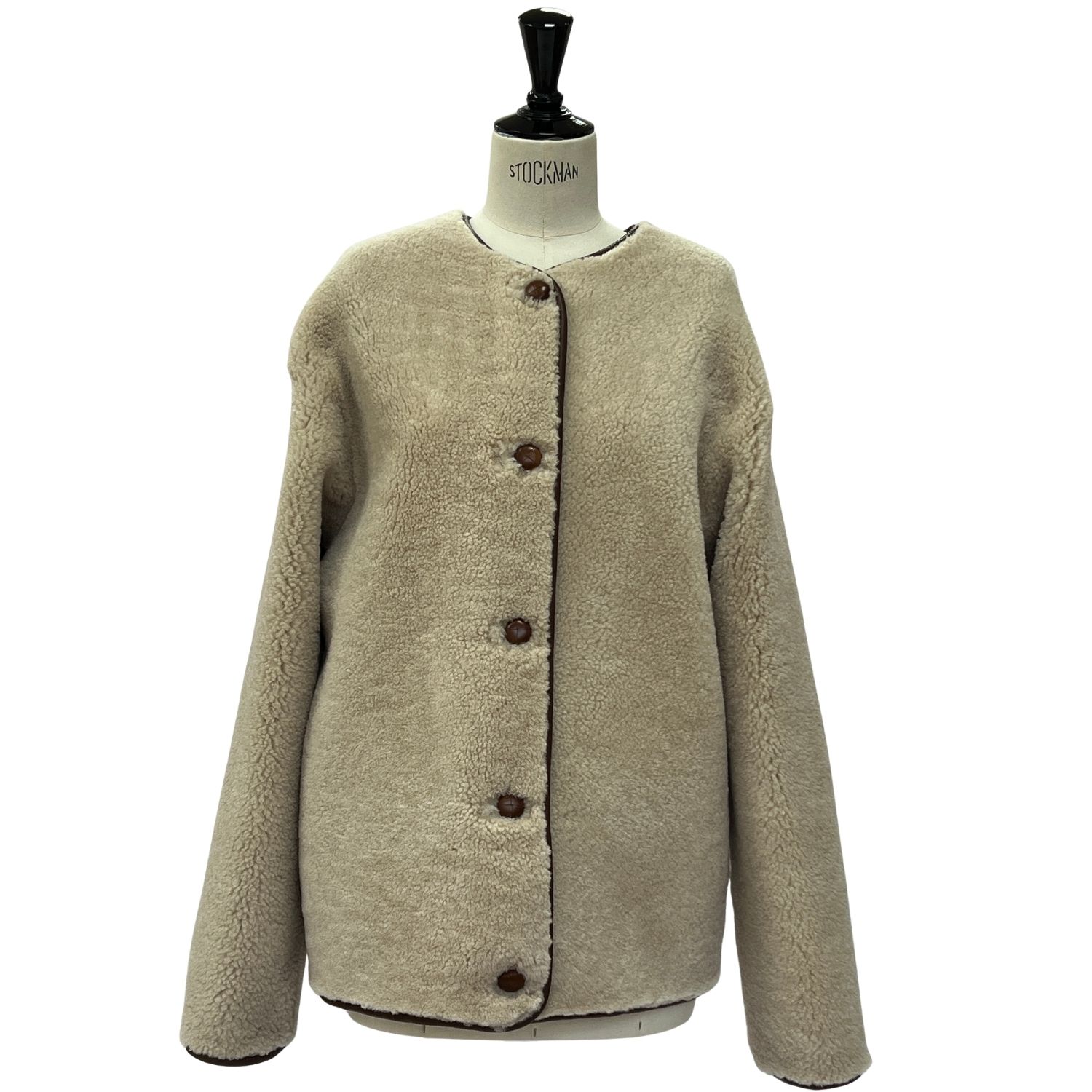 SHEEPSKIN JACKET LINER REVERSIBLE GONFIO (4) Sheepskin Jacket reversible Linus Liner Gonfio
