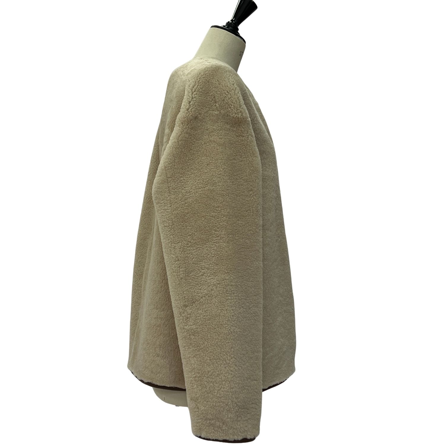 SHEEPSKIN JACKET LINER REVERSIBLE GONFIO (7) Sheepskin Jacket reversible Linus Liner Gonfio