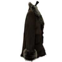 SHEEPSKIN JACKET REGAN EBONY BRIZA TOSCANA (1) Sheepskin Toscana Jacket Regan in Ebony Brown Brisa by Owen Barry