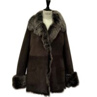 SHEEPSKIN JACKET REGAN EBONY BRIZA TOSCANA (7) Sheepskin Toscana Jacket Regan in Ebony Brown Brisa by Owen Barry