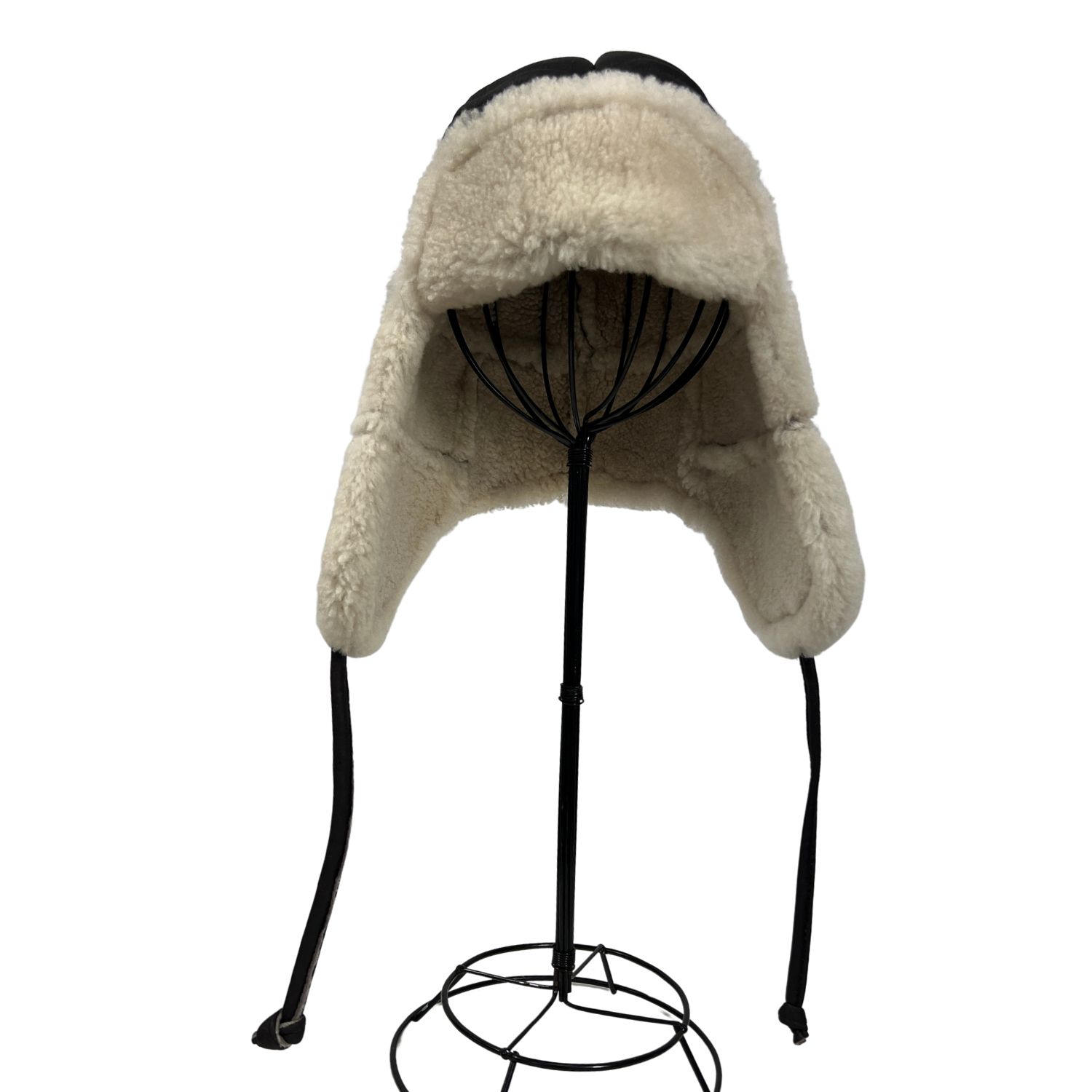 SHEEPSKIN TRAPPER GARTH BROWN WHITE WOOL NAPALAN (7) SHEEPSKIN-TRAPPER-GARTH-BROWN-WHITE-WOOL-NAPALAN BY oWEN bARRY