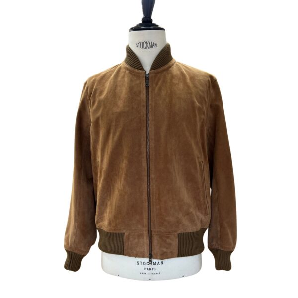 Suede Jacket Felippe in Tan by Owen Barry