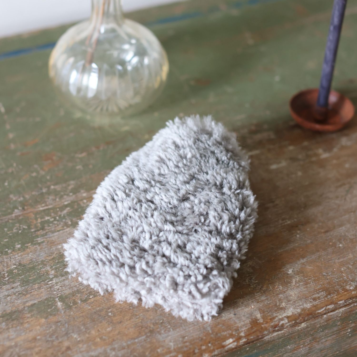 Sheepskin micro hot water bottle Mole fell (2) Sheepskin micro hot water bottle Mole fell