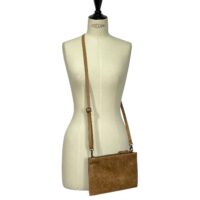 Thermus Gold Acido (1) Cowhide Leather Crossbody bag Gold Acido by Owen Barry