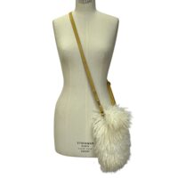 Willie Ivory Yetti (3) sHEEPSKIN CROSSBODY BAG -Ivory Yeti by Owen Barry