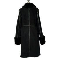 sHEEPSKIN COAT AVERY BLACK MERINO (7) Sheepskin Full Length Coat Avery in Black by Owen Barry