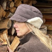 Sheepskin Cap Ronnie Kimbo Cream Sheepskin Cap Ronnie Kimbo Cream