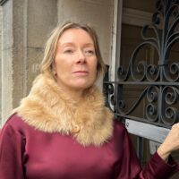 CAMEL OR CARAMEL Sheepskin Shrug Caramel Ailsa Toscana