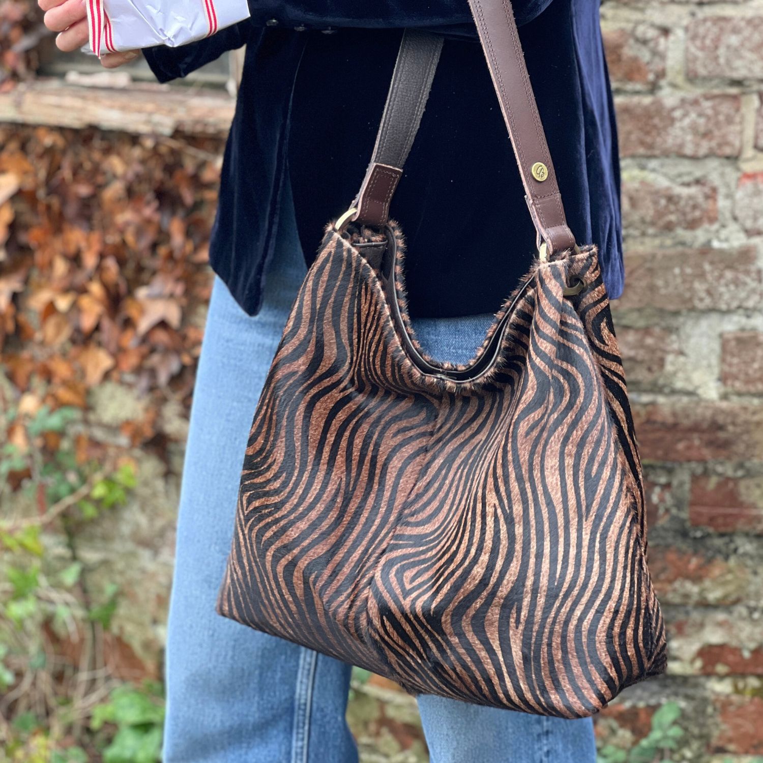 Dillie Zebrini Mocca Cowhide Dillie Zebrini Mocca Cowhide