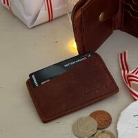Leather Card holder Charlie Rosewood