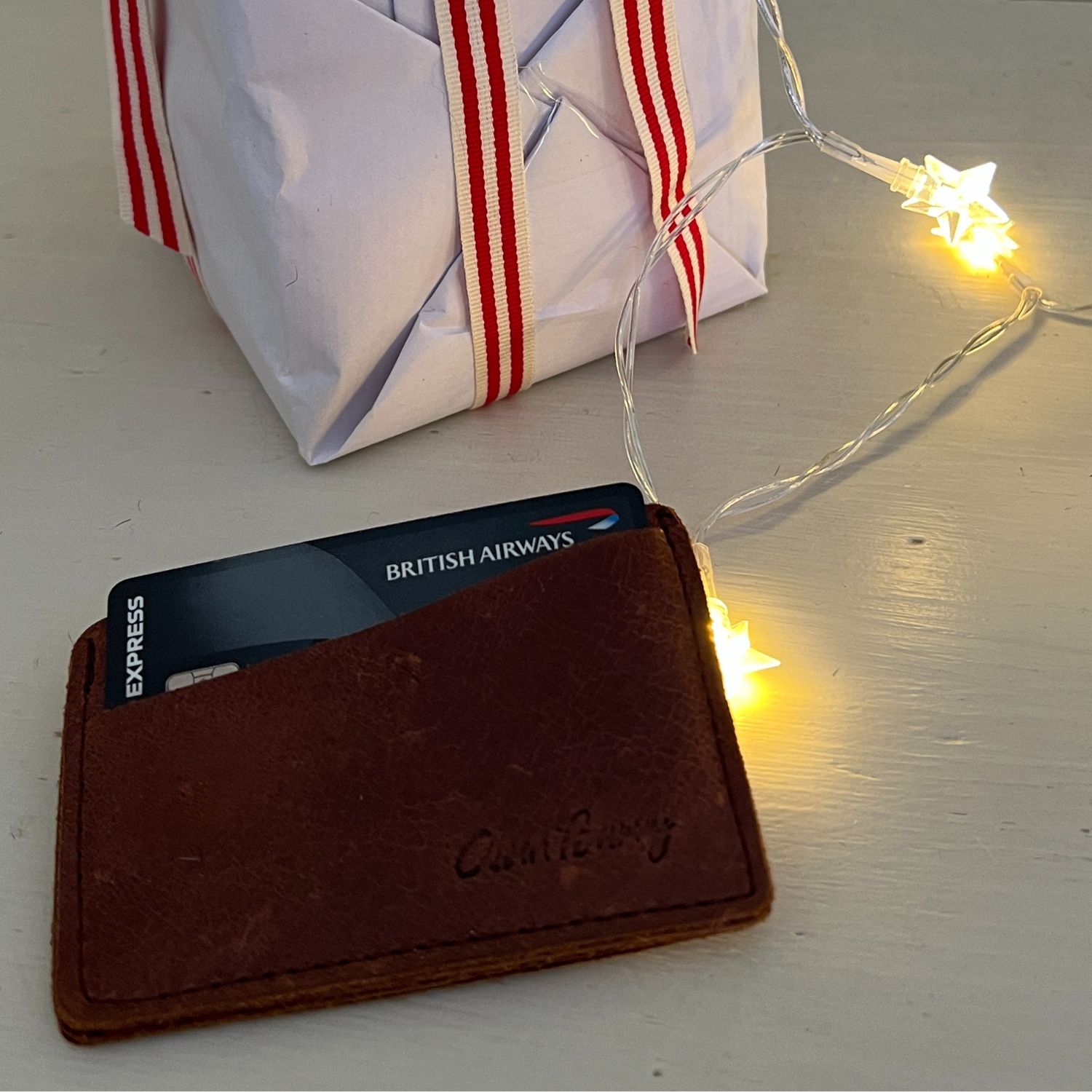 Leather Card holder Charlie Rosewood