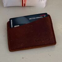 Leather Card holder Charlie Rosewood