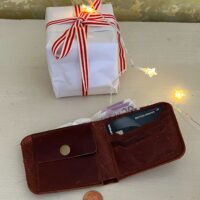 Leather Wallet Mens Warren