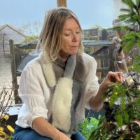 Oreo Patchwork Tucker Scarf Cloud