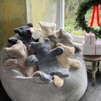 Sheepskin Flat Eric Papa Hot Water Bottle Cover Sheepskin Flat Eric Papa Hot Water Bottle Cover