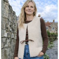 Sheepskin Gilet Faith Gonfio Curly (1)