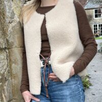 Sheepskin Gilet Gonfio Faith