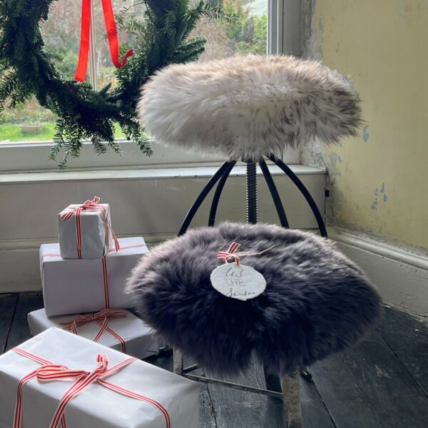 Sheepskin Seatpad circular