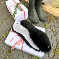 Sheepskin Welly Insoles Black (1) Sheepskin Welly Insoles Black