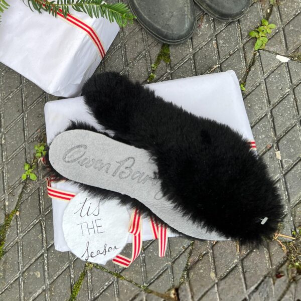Sheepskin Welly Insoles Black