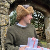 Sheepskin Trapper hat Gullen Brown IZL