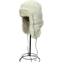 Sheepskin Milk Trapper hat Garth