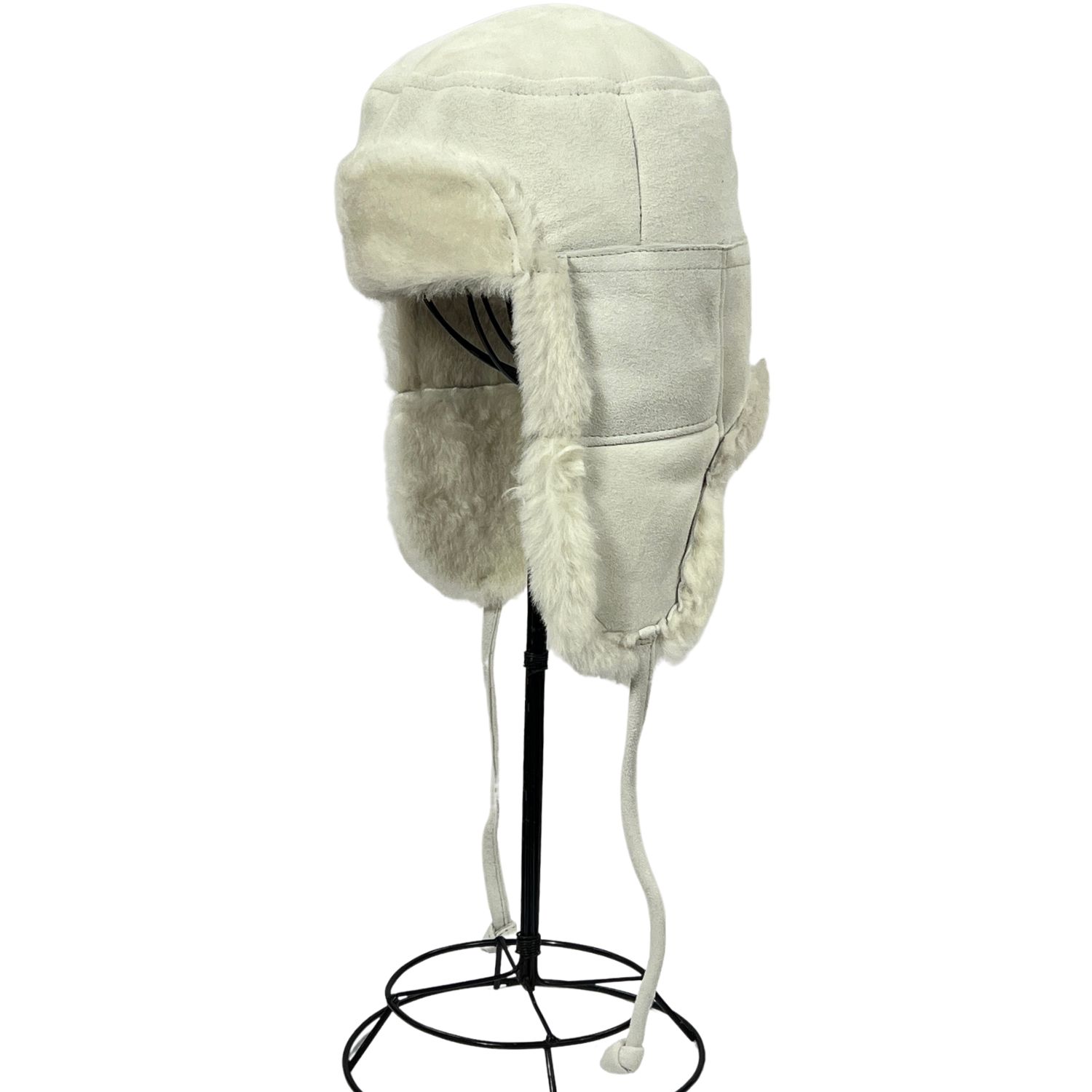 Sheepskin Milk Trapper hat Garth