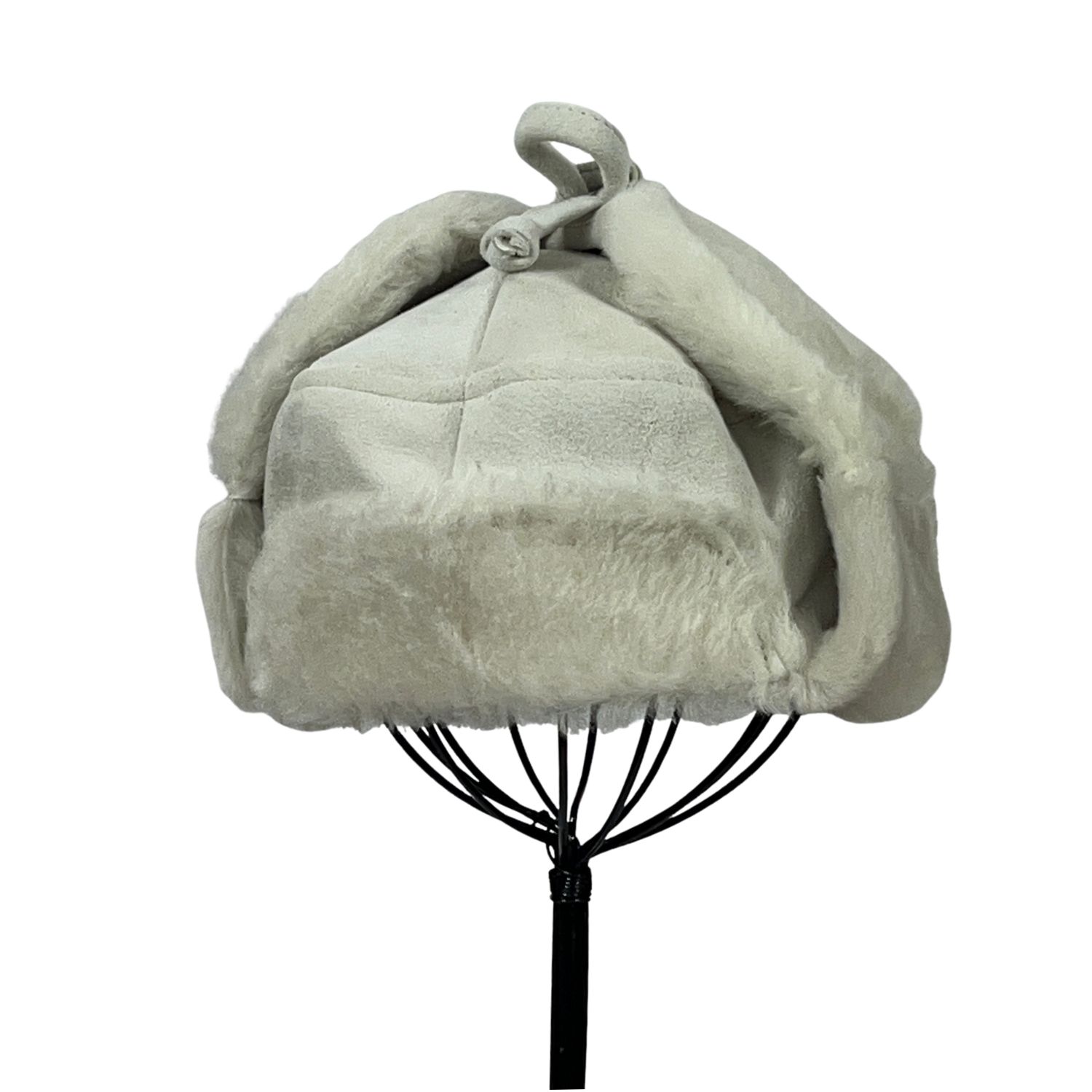 Sheepskin Milk Trapper hat Garth