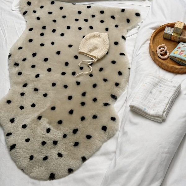Nursing rug Oyster Sheepskin