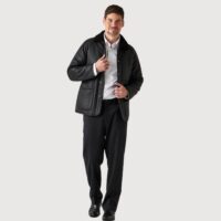 Sheepskin Jacket Fletcher Black Curly Napalan