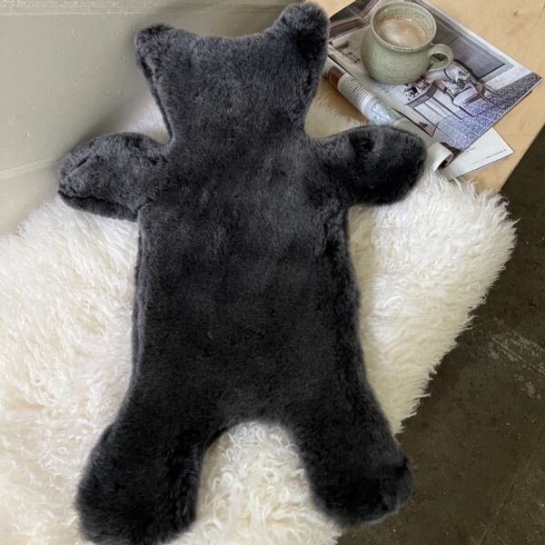 Sheepskin Papa Flat Eric Hot Water Bottle Cover Graphito Grey