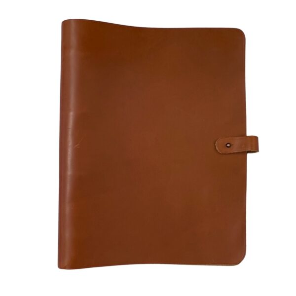 Leather Tan Folder A4