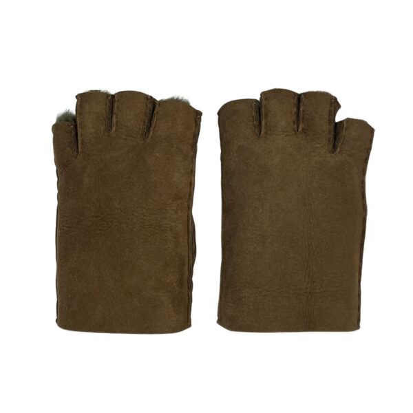 Fingerless women's Ottoman Sueded Ironed