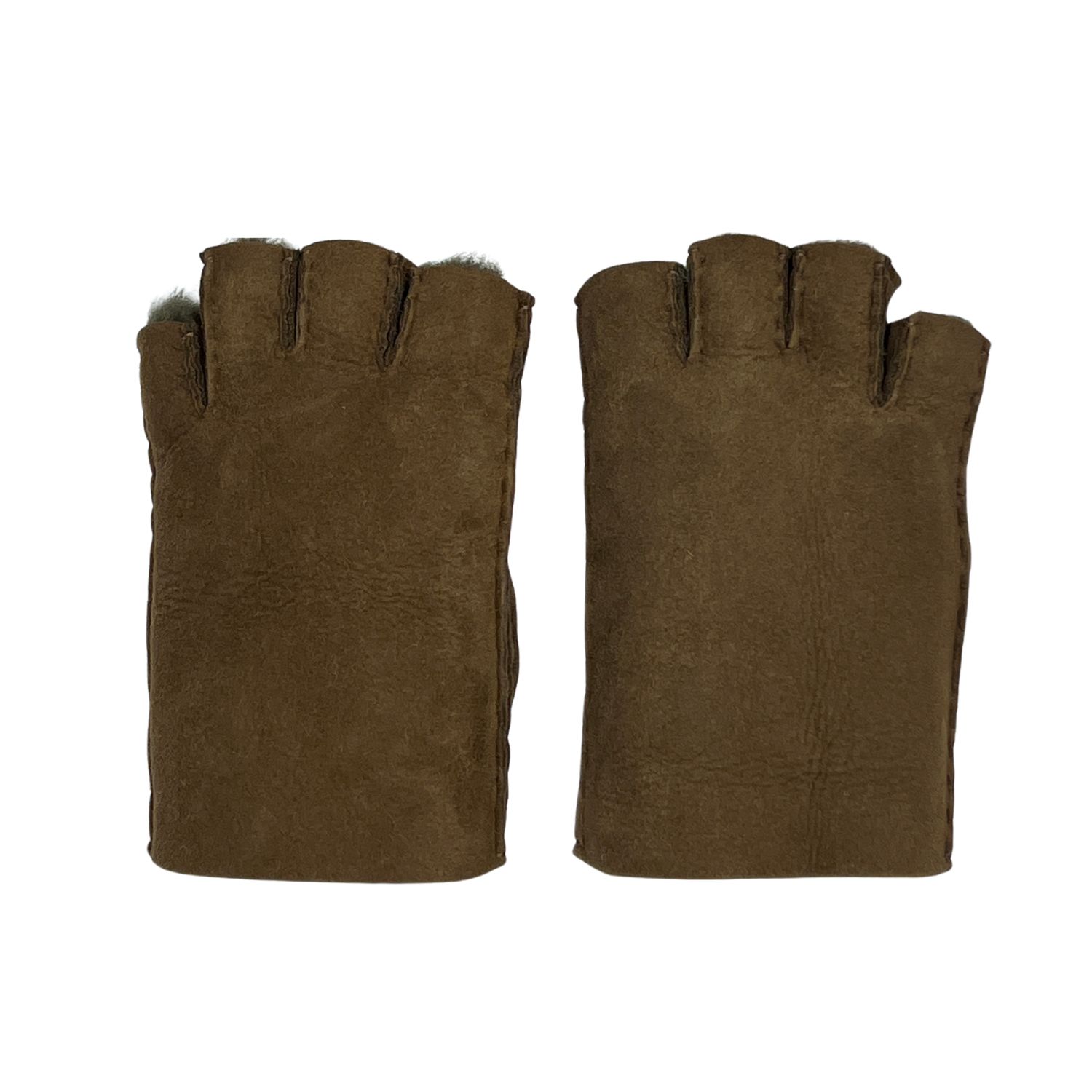 Fingerless women's Ottoman Sueded Ironed