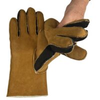 Mens Handsewn Brandy with Choc Fourchettes