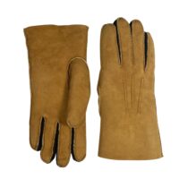 Mens Handsewn Brandy with Choc Fourchettes