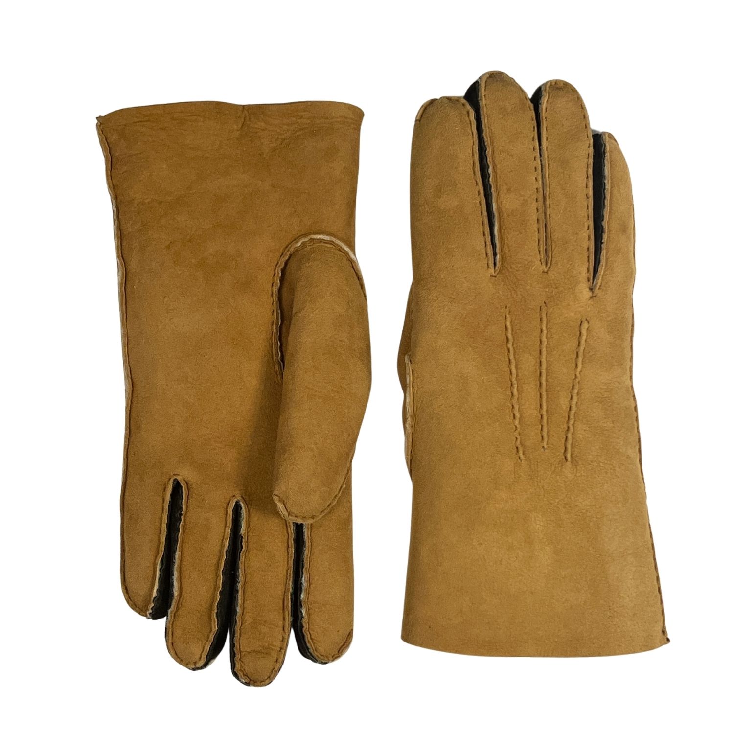 Mens Handsewn Brandy with Choc Fourchettes