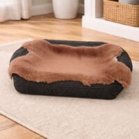Sheepskin Pet Rug Rose Gold