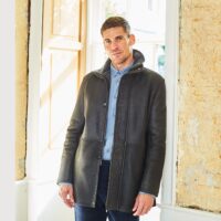 Sheepskin Jacket Cromita Grey Giles