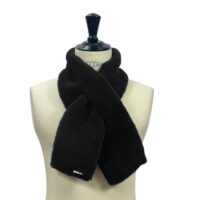 Sheepskin Tucker Scarf Ebony Curly