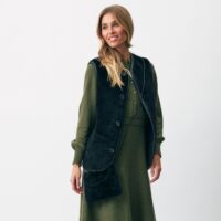 Sheepskin Crossbody bag Boo Black (1) Sheepskin Crossbody Bag Black Boo