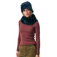 Sheepskin Toscana Hat Joanna Navy
